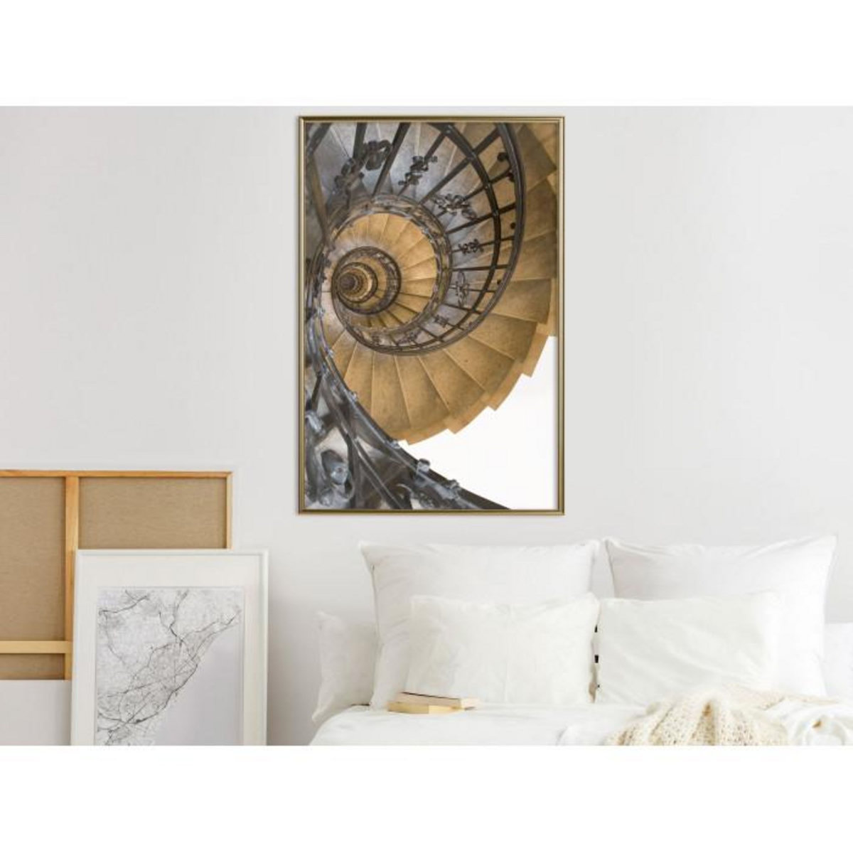 Paris Prix Affiche Murale Encadrée  Winding Way Down