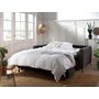 Voir la diapositive 3 : LISA DESIGN Owen - canapé 3 places convertible express couchage quotidien 140 cm matelas 12 cm en velours