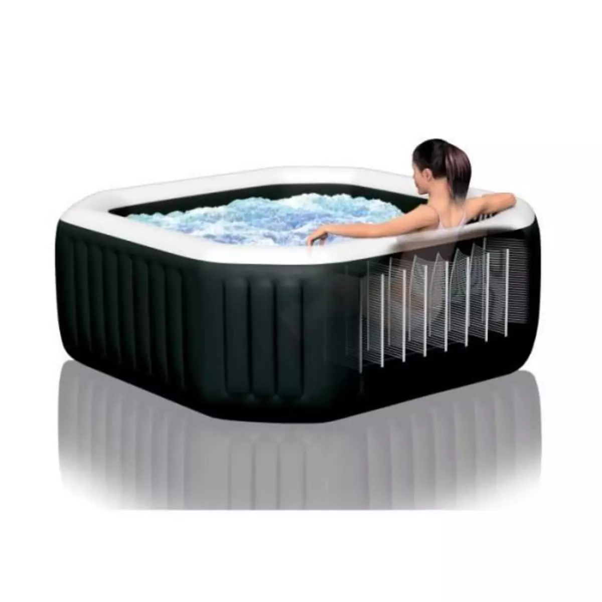 INTEX Intex - 28462EX - Pure spa gonflable carbone 6 places