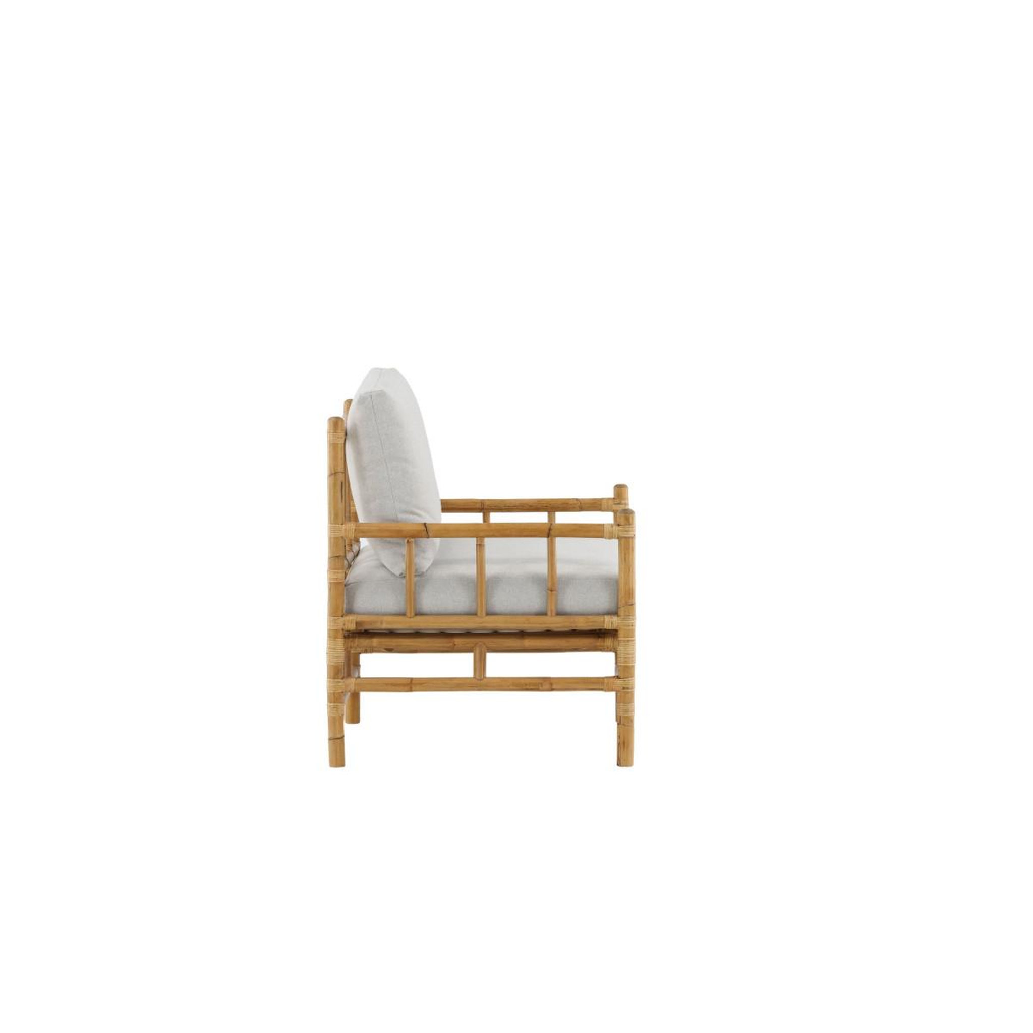 Voir la diapositive 4 : Paris Prix Fauteuil de jardin  cane  88cm naturel