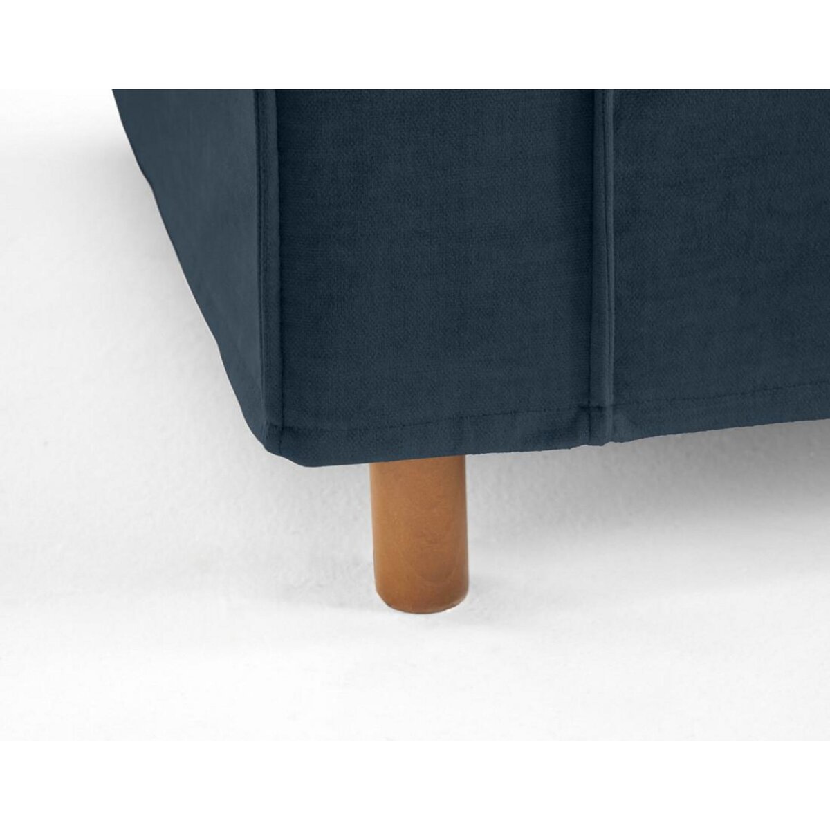 LISA DESIGN Jake - canapé déhoussable d'angle droit 5 places en velours