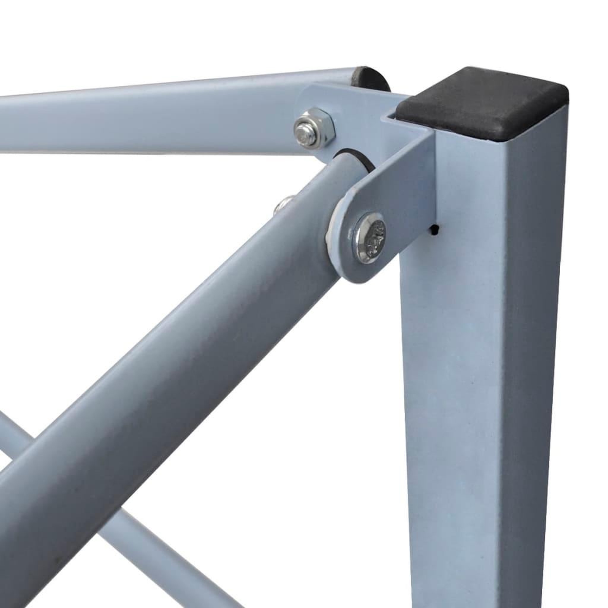 Voir la diapositive 5 : VIDAXL Tente pliable avec 2 parois 3 x 3 m Bleu