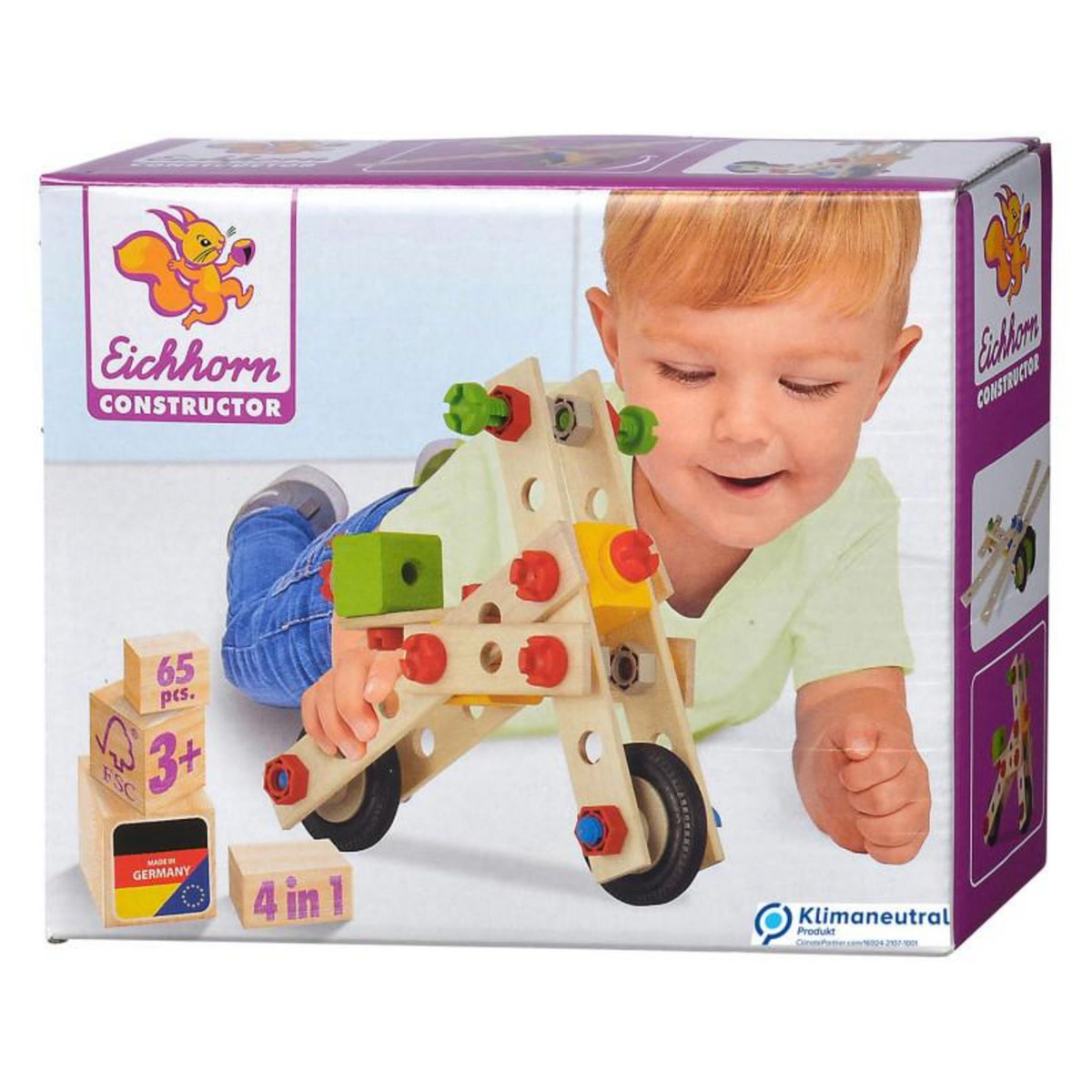 Eichhorn Eichhorn Constructor 4in1, 65dlg. 100039018