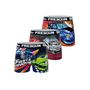 Voir la diapositive 1 : FREEGUN Lot de 3 boxers enfant Fast and Furious