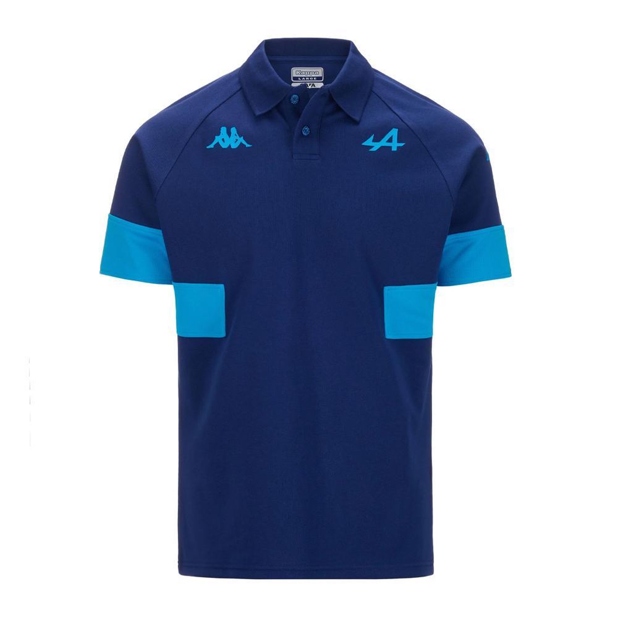 KAPPA Polo Marine Homme Kappa Andoi Alpine F1. Coloris disponibles : Bleu