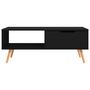 Voir la diapositive 3 : VIDAXL Table basse Noir 100x49,5x43 cm Bois d'ingenierie