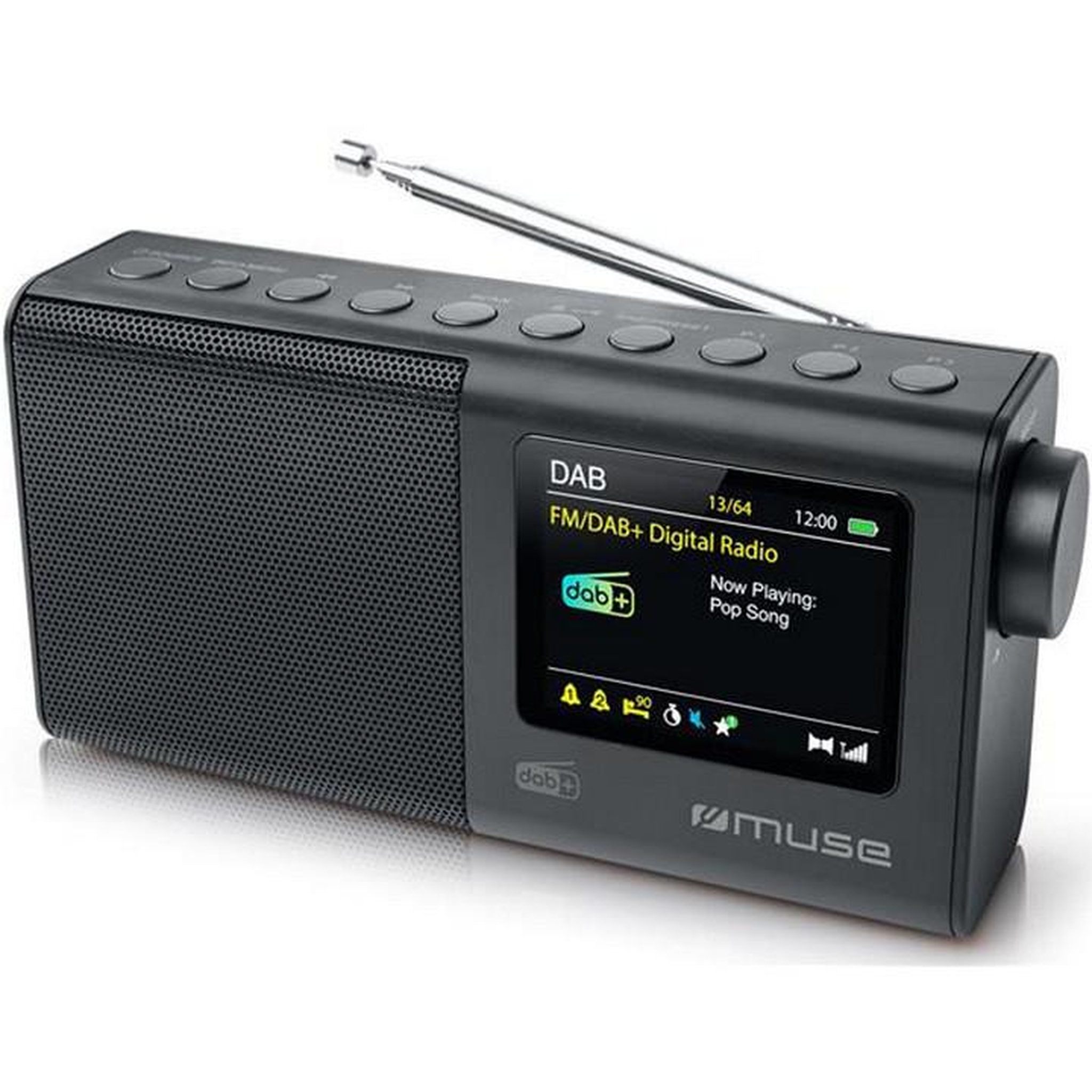 Muse Radio portable numérique noir - m117db