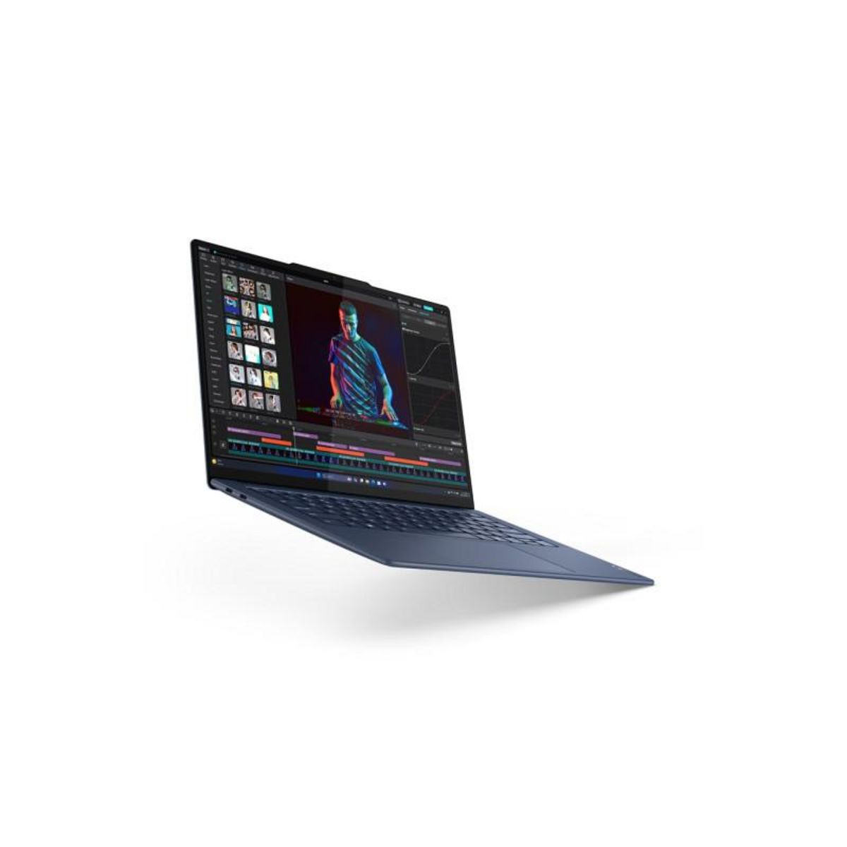 Lenovo PC portable Lenovo Yoga Slim 7x 14QNV9 OLED Qualcomm Snapdragon X Elite 16 Go RAM 512 Go SSD