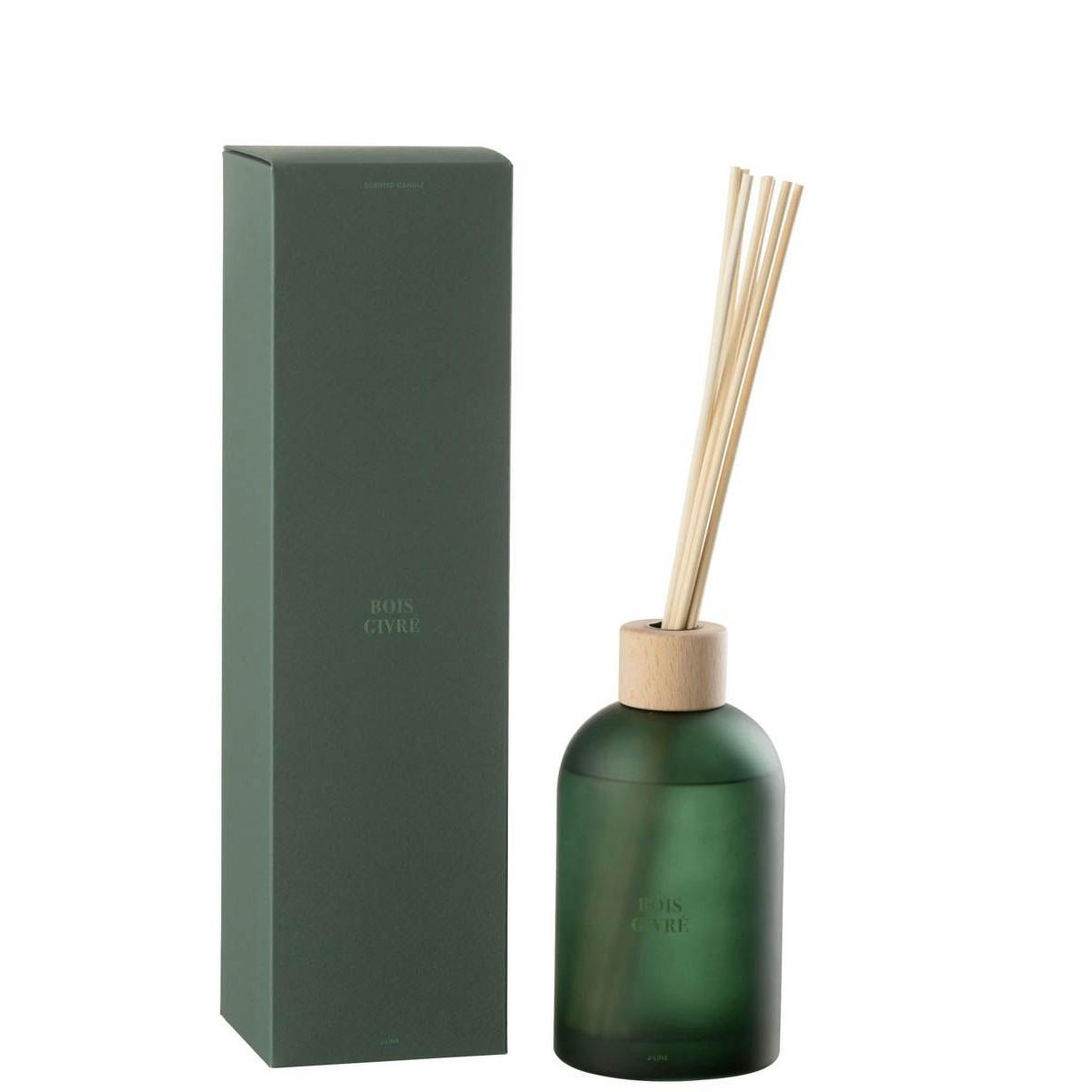 Voir la diapositive 2 : J-LINE Diffuseur de parfum  accords essentiels  550ml bois givré