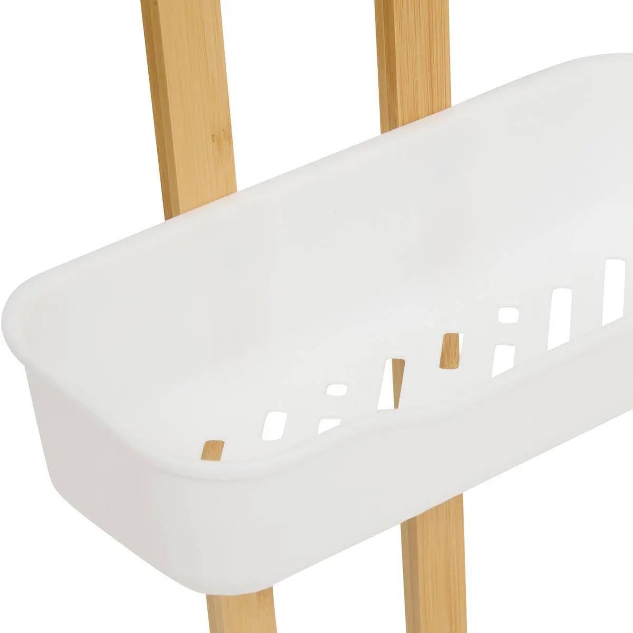 Voir la diapositive 3 : FIVE Serviteur de douche 2 niveaux  natureo  51cm blanc
