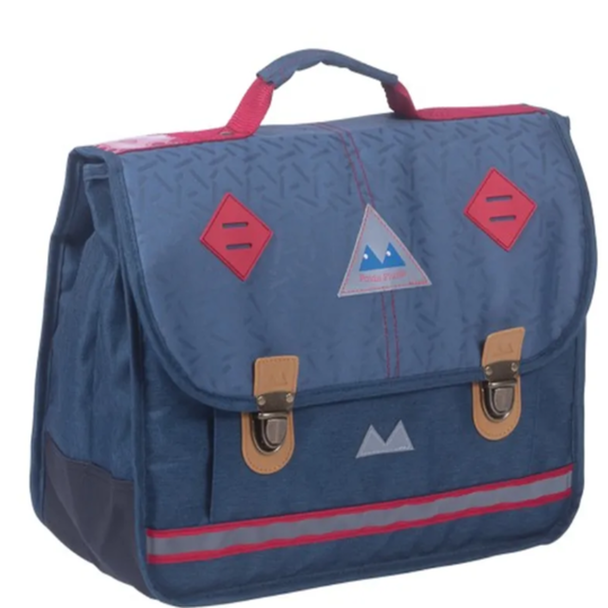 Bagtrotter POIDS PLUME - Cartable 35 cm CP - CONFETTIS marine - Ultra léger