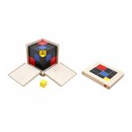 GAM MONTESSORI Jeu d'apprentissage algébre - Cube trinôme - jeu Montessori