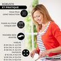 Voir la diapositive 3 : Fackelmann Set 3 poêles 20, 24 et 28 cm en inox et couvercles, 3 faitouts inox 16, 20 et 24 cm et 6 ustensiles inox Fackelmann Eterna