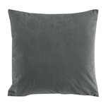 Paris Prix Coussin Déco en Velours  Casual  40x40cm Anthracite