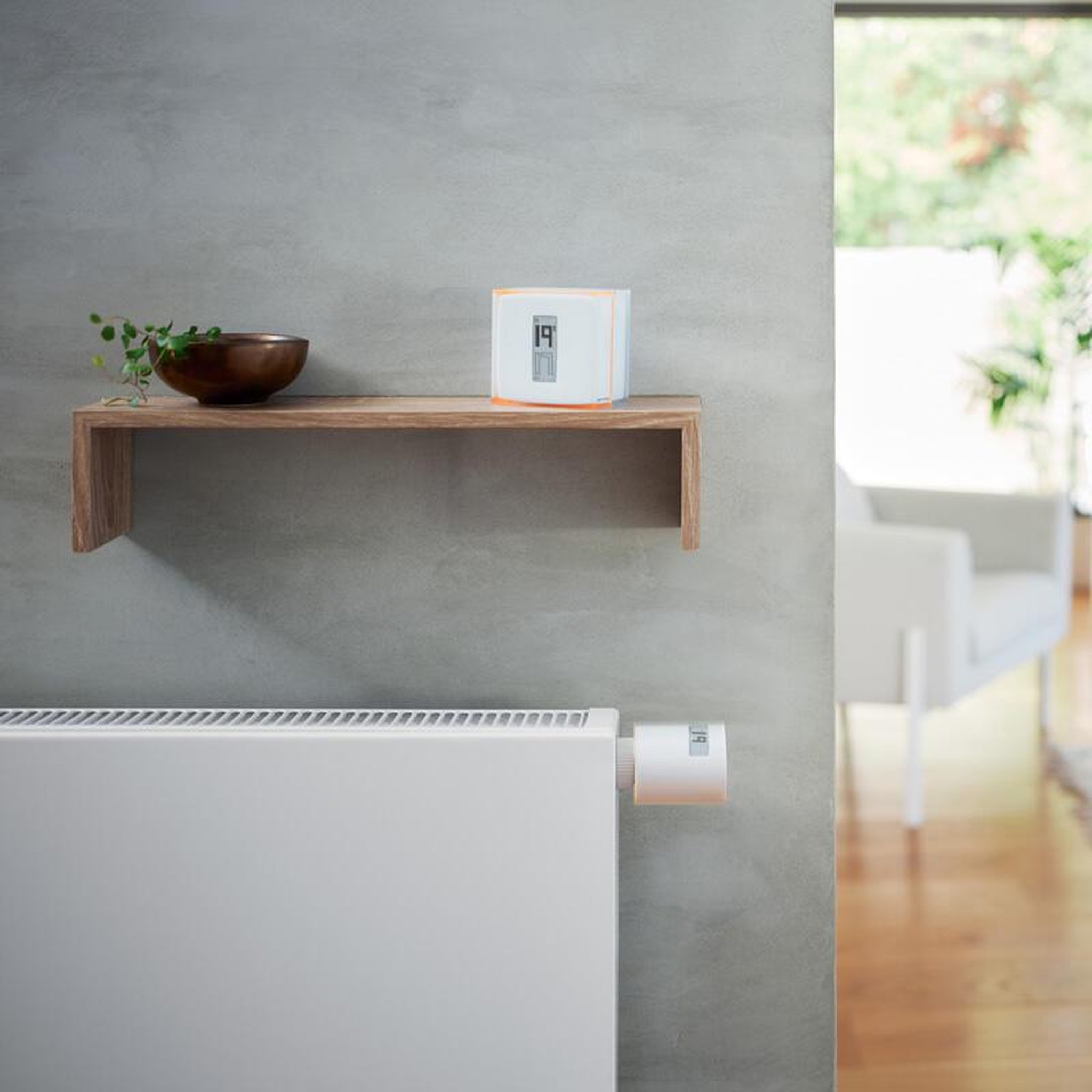 Voir la diapositive 3 : NETATMO Tête thermostatique connectée intelligente additionnelle NETATMO NAV PRO