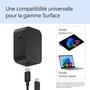 Voir la diapositive 4 : MICROSOFT Chargeur secteur Surface Chargeur USB-C 45W Universel