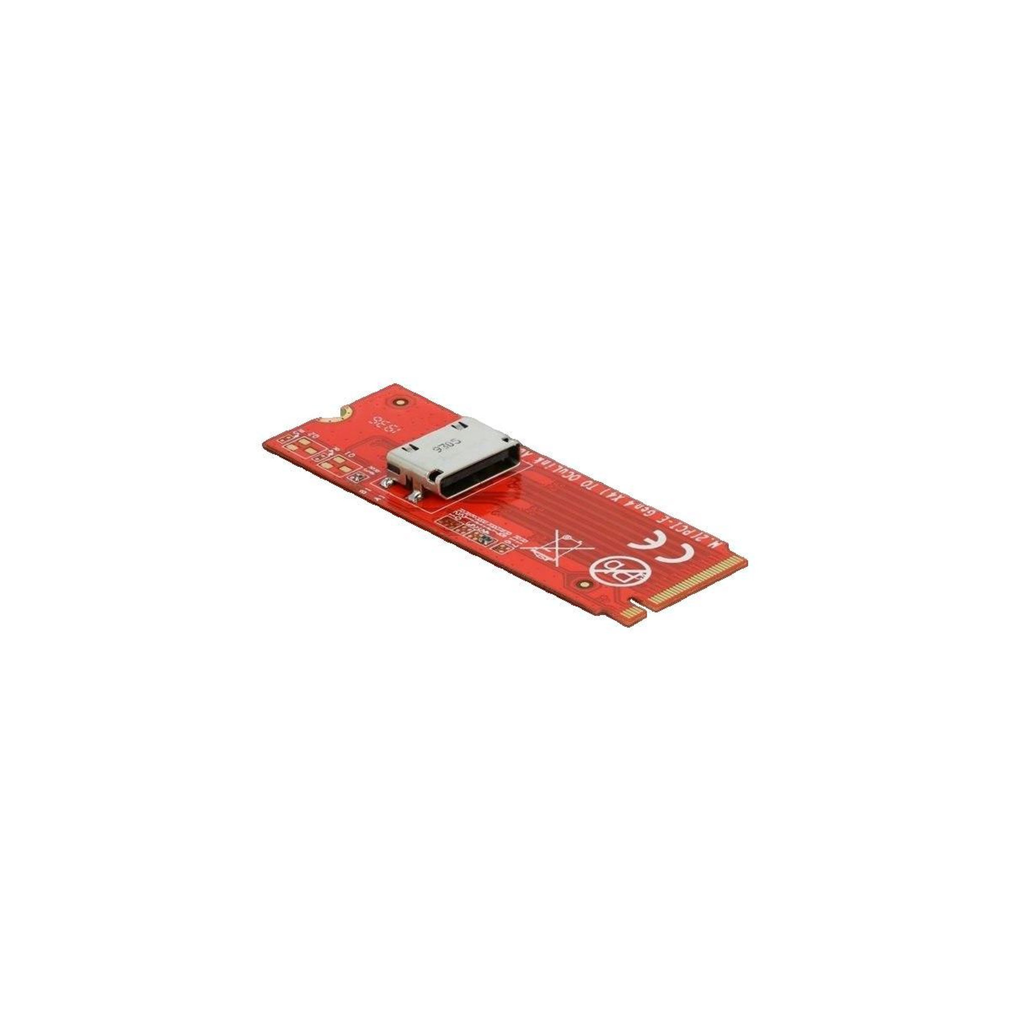 DeLock Adaptateur Delock M.2 Key M à OCuLink SFF-8612