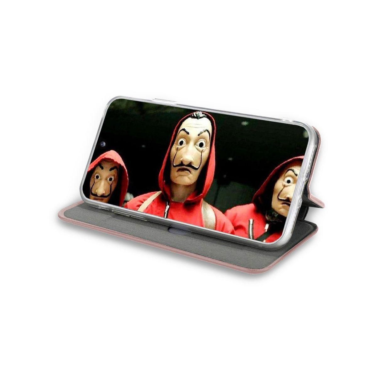 IBROZ Etui Xiaomi 12 Pro Etui Cuir Rose Gold