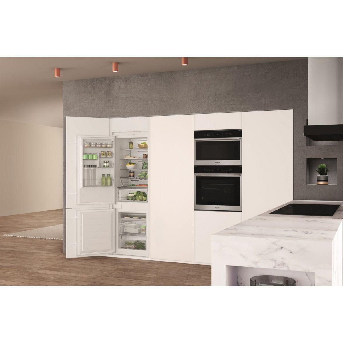 Whirlpool Réfrigérateur combiné encastrable WHC18T122 Supreme Silence