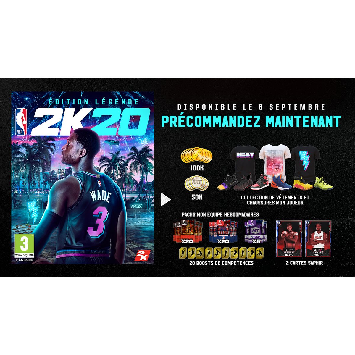 NBA 2K20 Edition Legende Xbox One