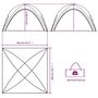 Voir la diapositive 6 : VIDAXL Tente de reception blanc impermeable