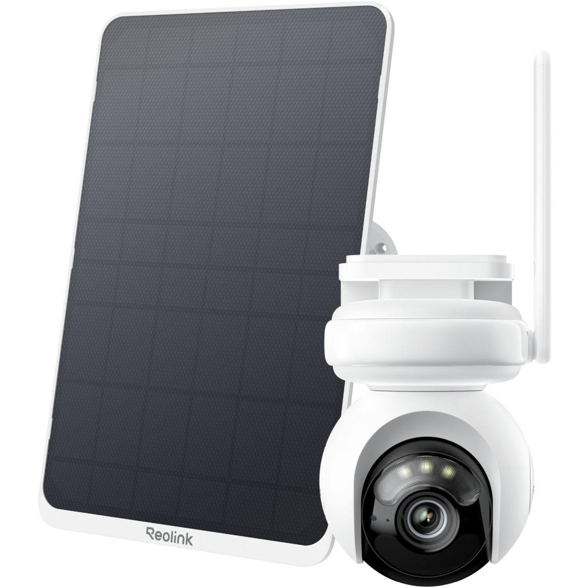 REOLINK Caméra de surveillance b660 + panneau solaire blanc