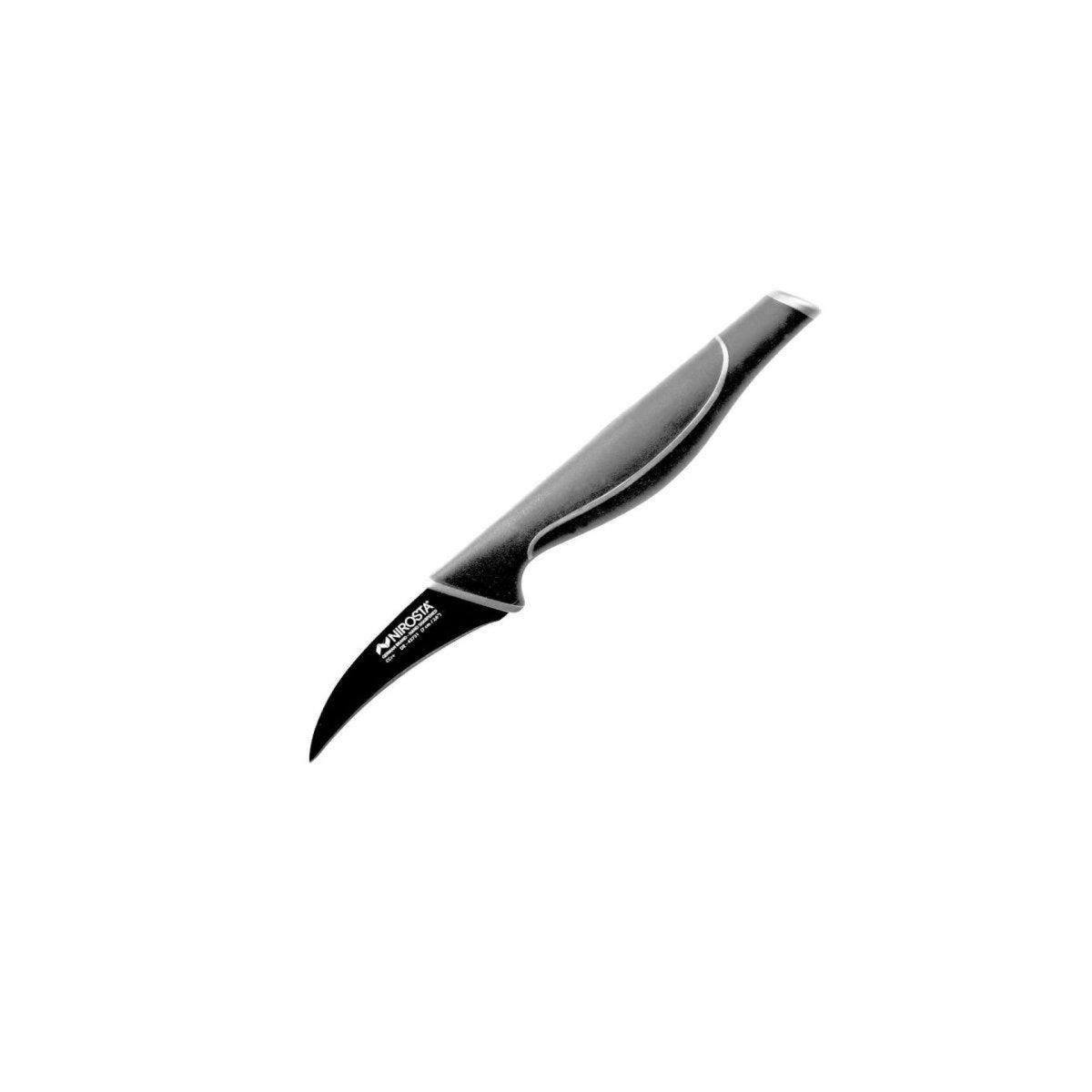 NIROSTA Couteau d'office 19 cm Nirosta Black Edition