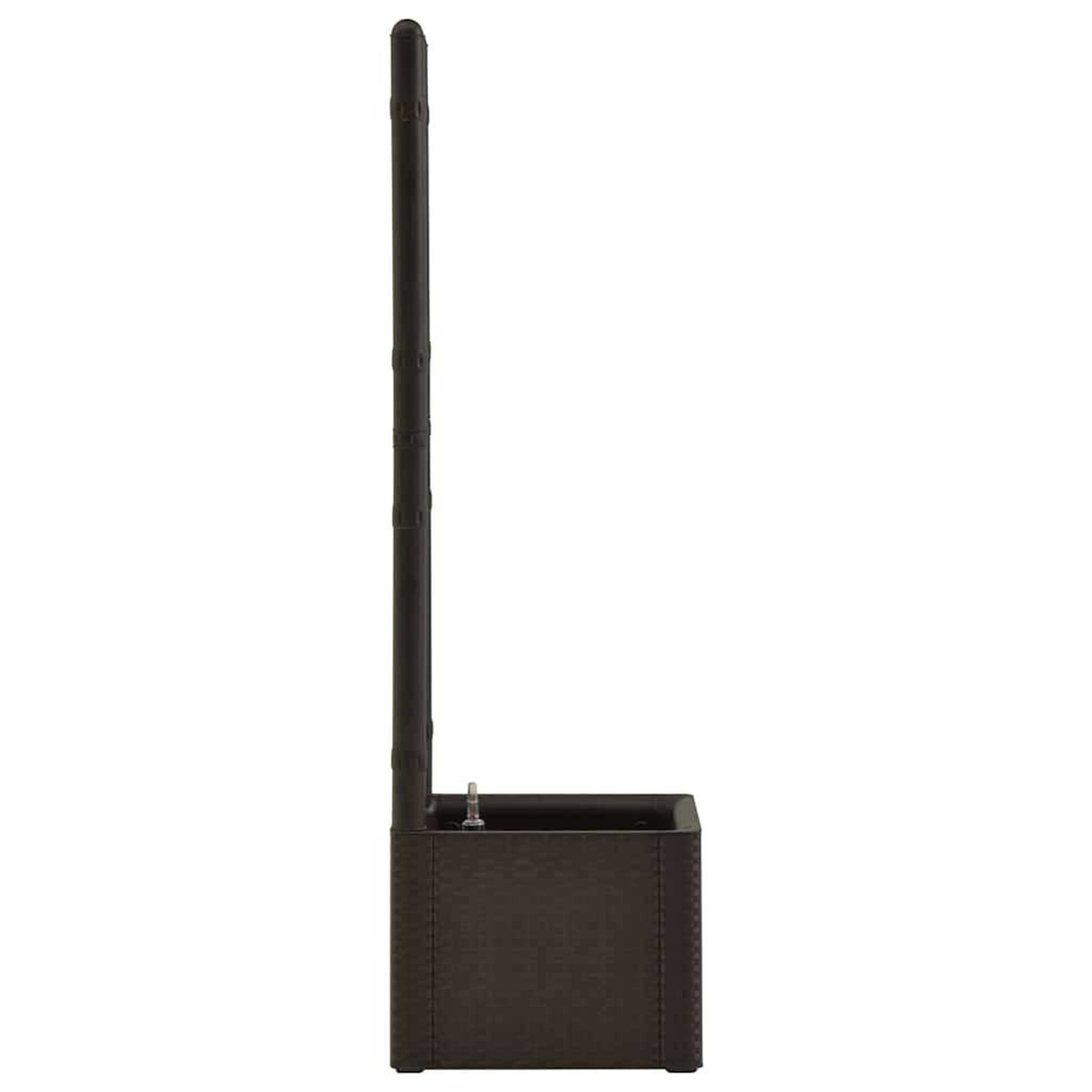 Voir la diapositive 5 : VIDAXL Lit sureleve de jardin et treillis et systeme d'arrosage moka