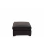 Voir la diapositive 3 : Paris Prix Pouf en Velours Design  Abosa  113cm Noir
