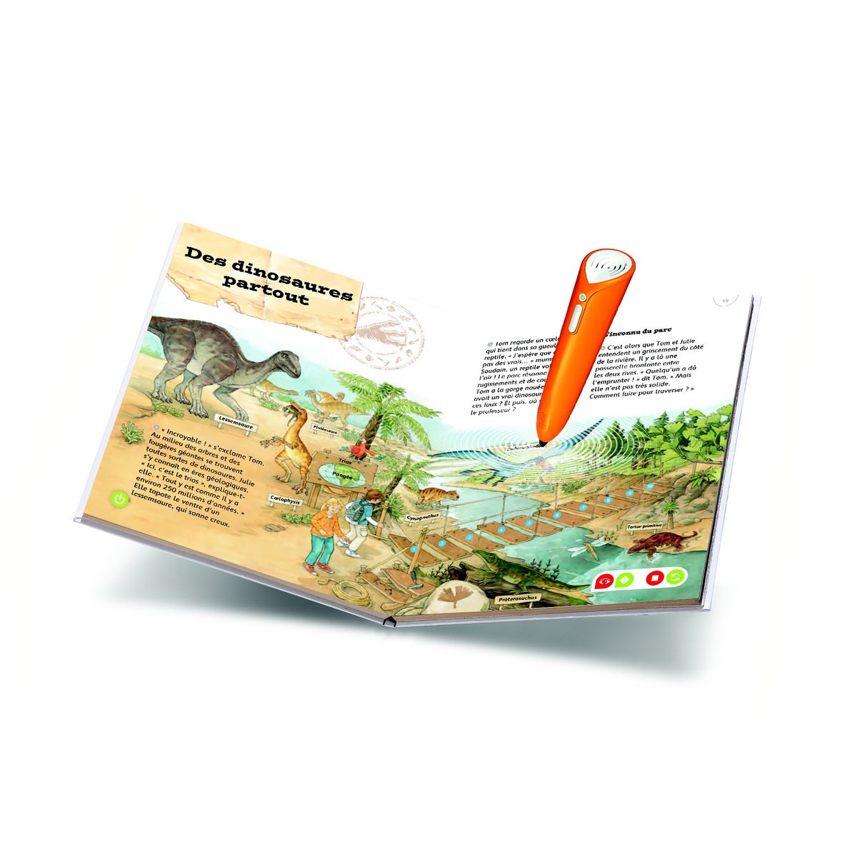 RAVENSBURGER Livre Tiptoi - Les dinosaures - Destination Savoir