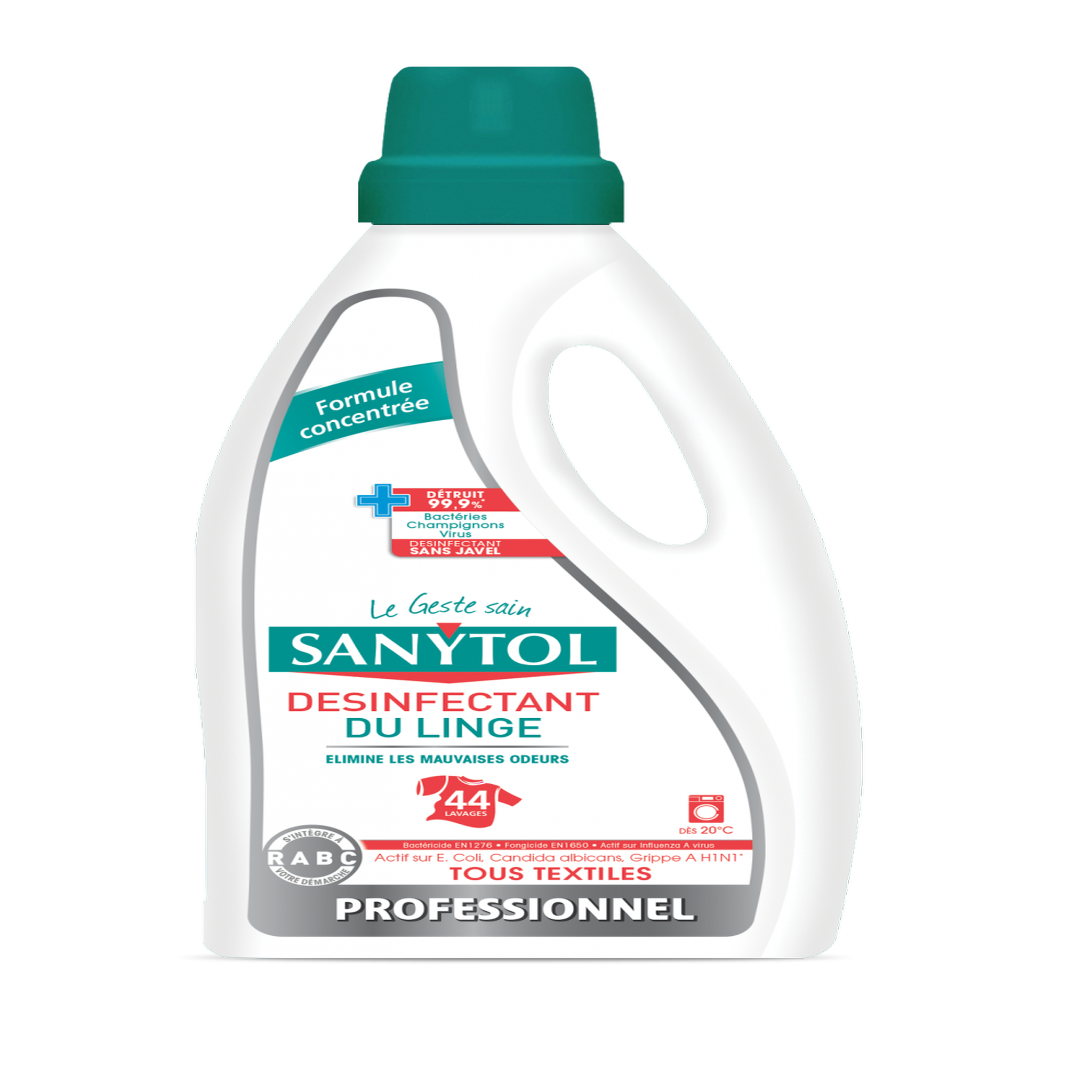 CENTRALE BRICO Désinfectant textile SANYTOL Professionnel 2 l
