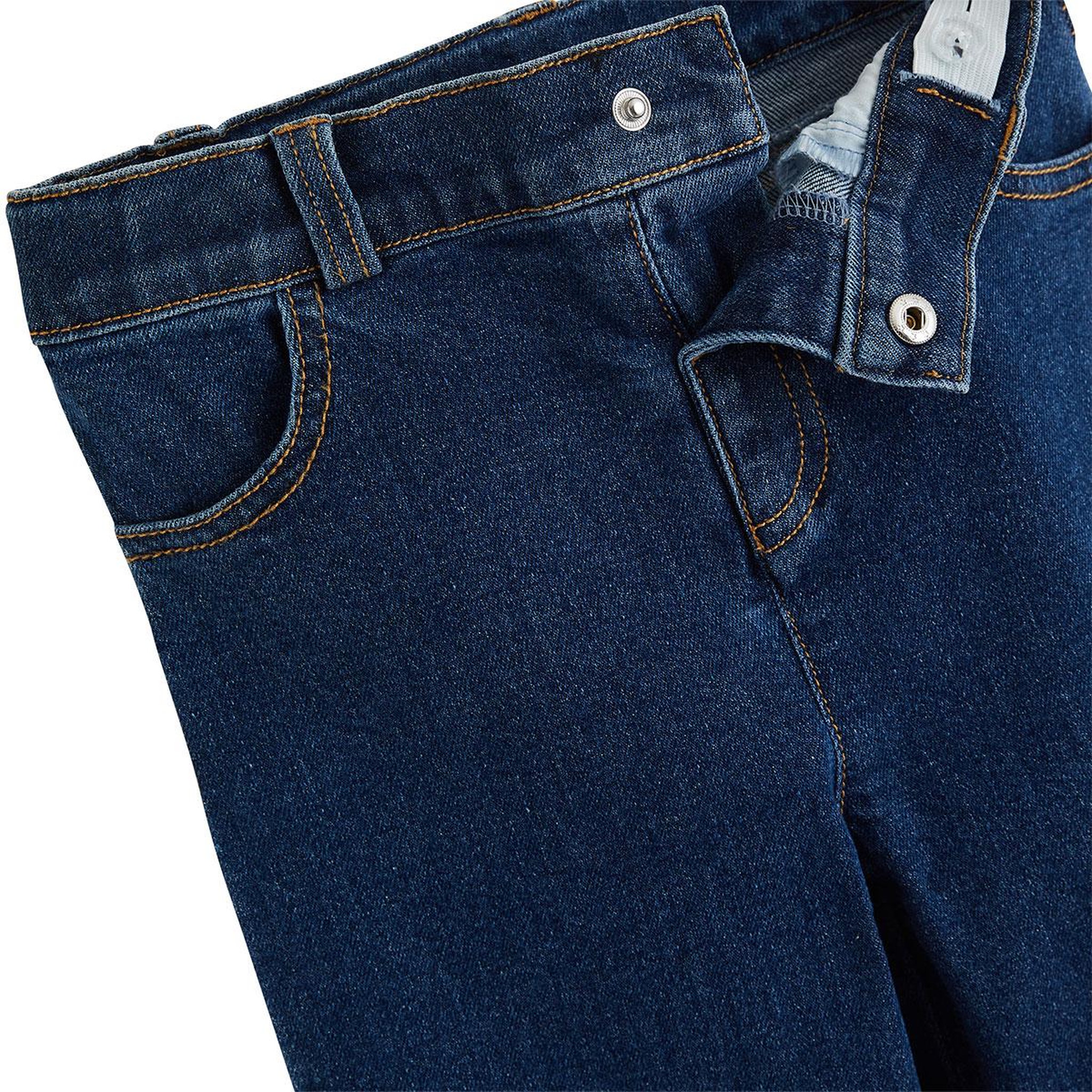 Voir la diapositive 3 : PETIT BEGUIN Jean enfant wide leg