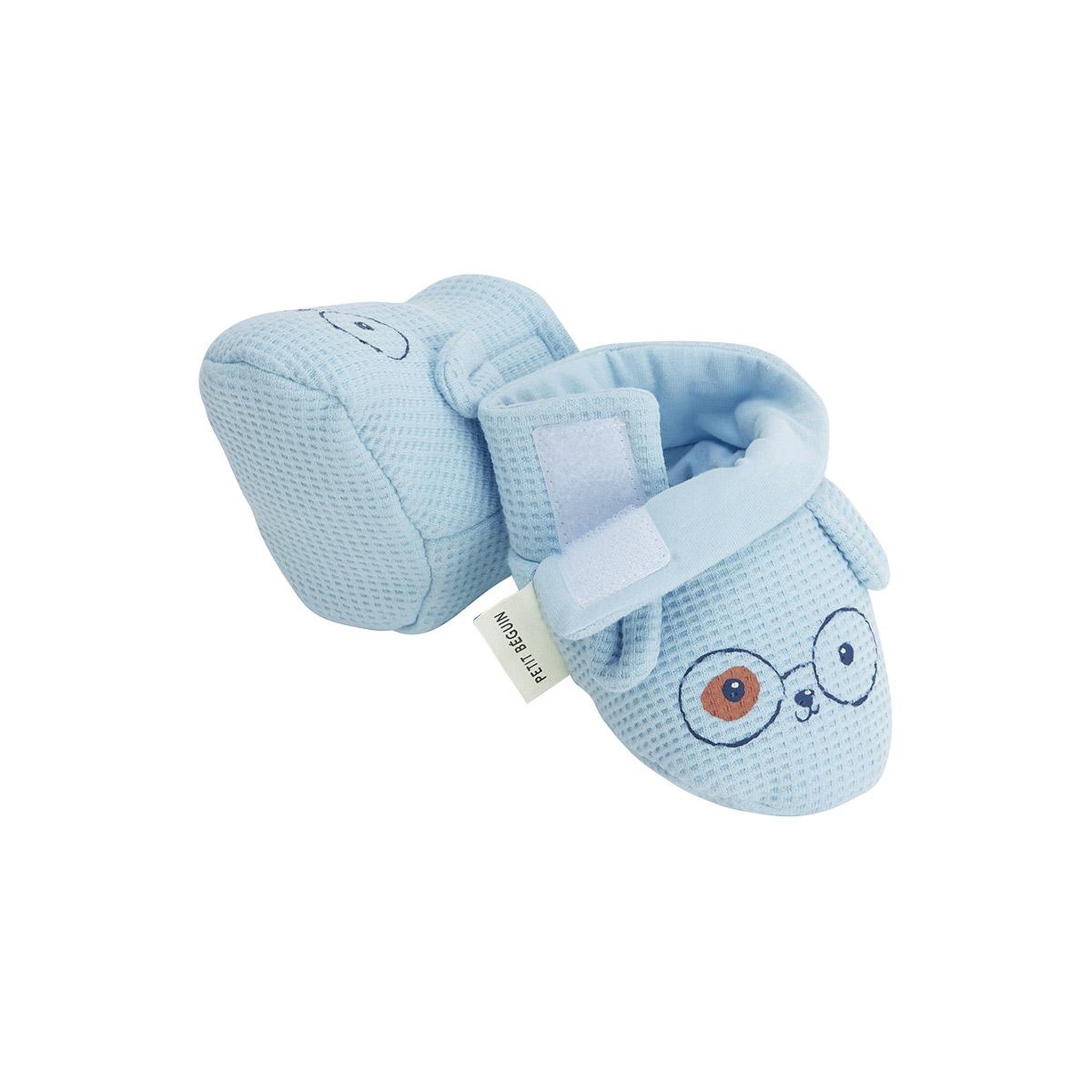 Voir la diapositive 3 : Petit Béguin Chaussons bébé zeste d'amour