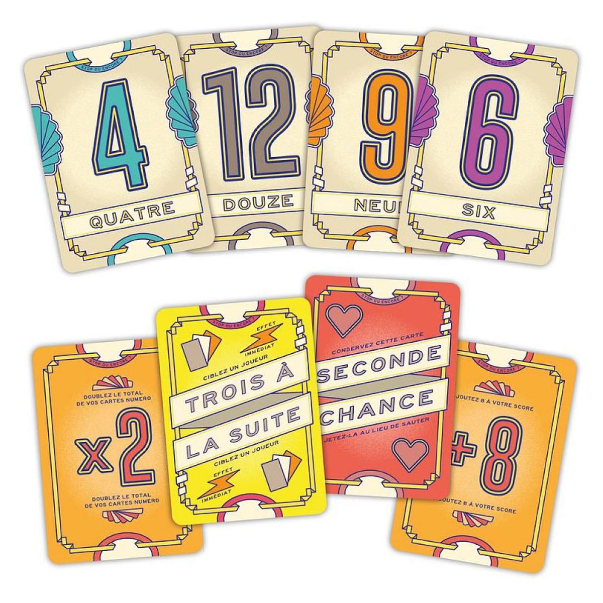 Blackrock Editions FLIP 7 Le jeu de cartes rapide et addictif