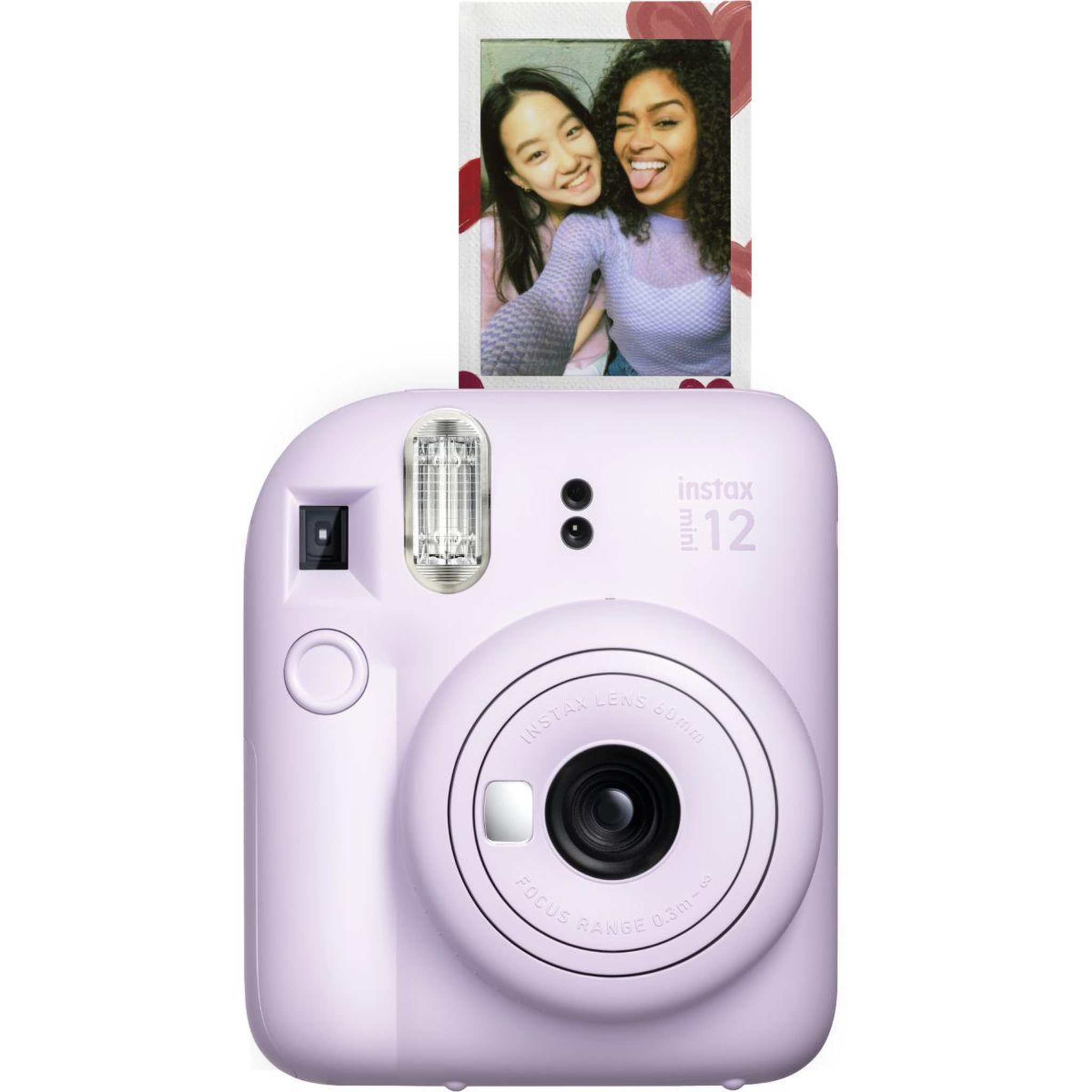 Voir la diapositive 4 : FUJIFILM Appareil photo Instantané Intax Mini 12 Lilas Pack iconique Love