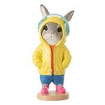 Paris Prix Statuette Lapin Déco  Fashion  29cm Multicolore