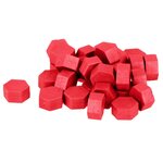 Artemio Perles de cire hexagonales 30 g - Rouge