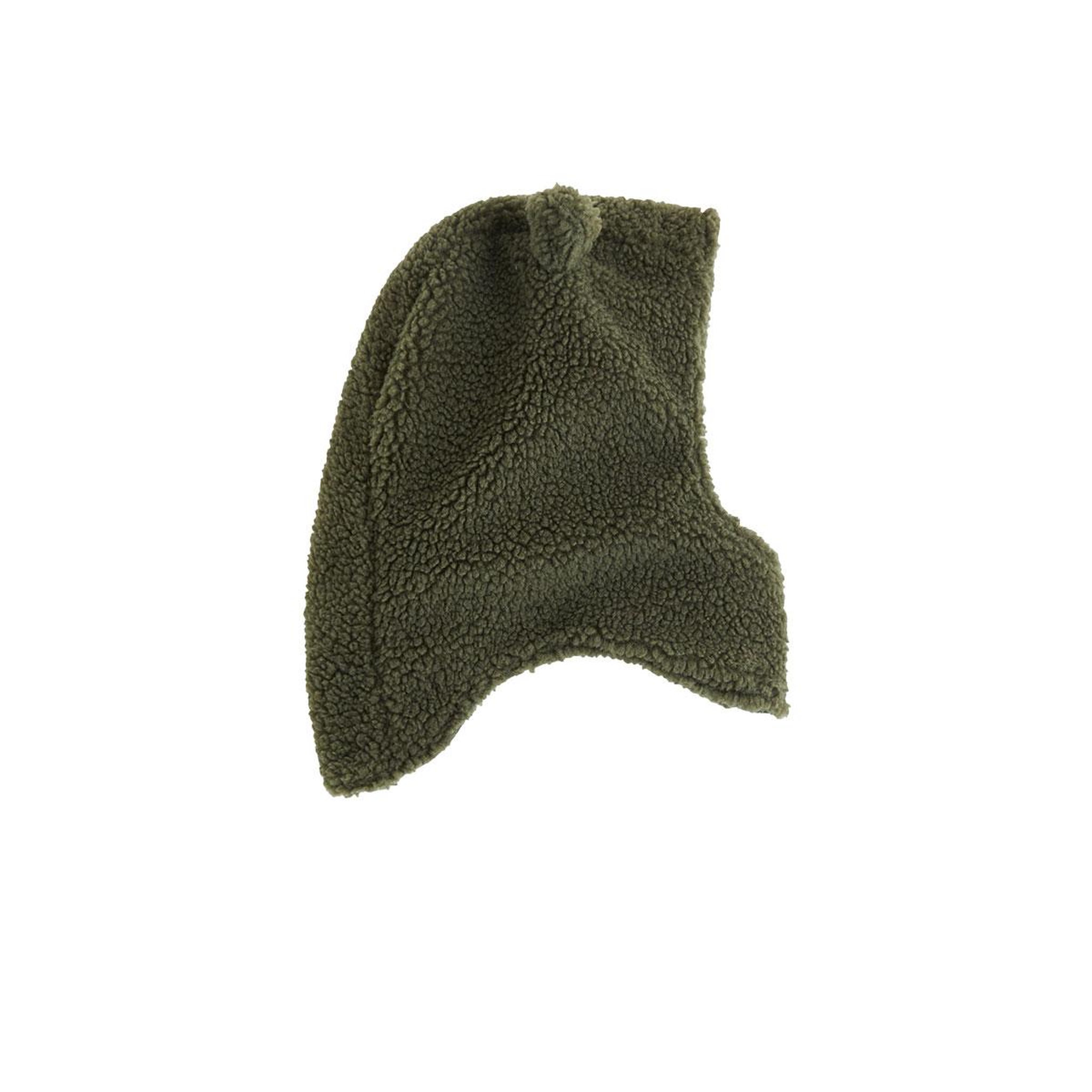 Voir la diapositive 2 : PETIT BEGUIN Cagoule bébé en sherpa Ginkgo