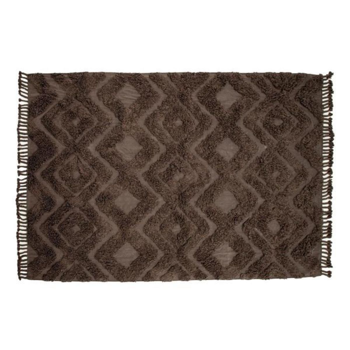 Paris Prix Tapis Déco Tufté  Hilma  250x350cm Marron