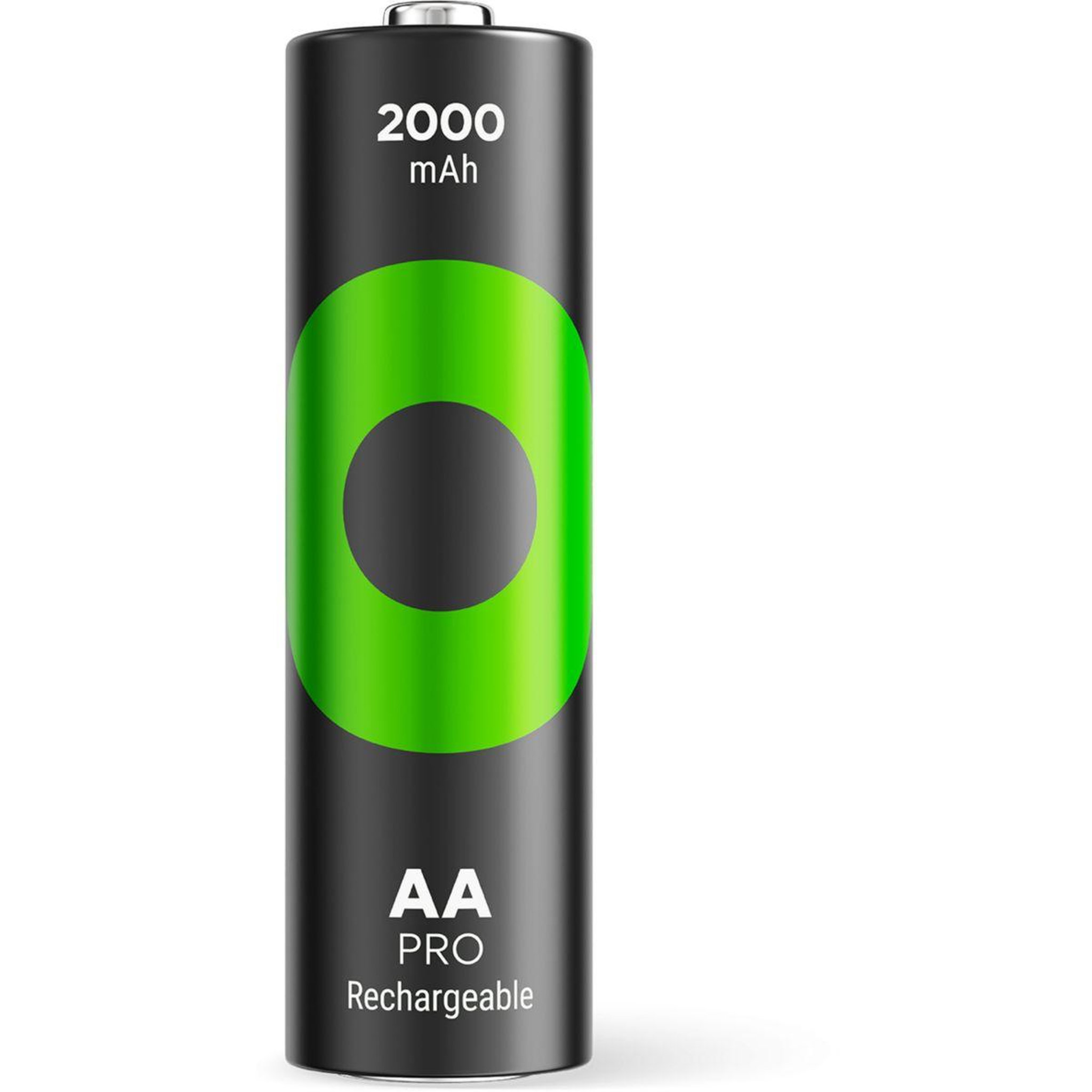 Voir la diapositive 2 : GP BATTERIES Pile rechargeable aa recycko pro lot de 4 2000mah