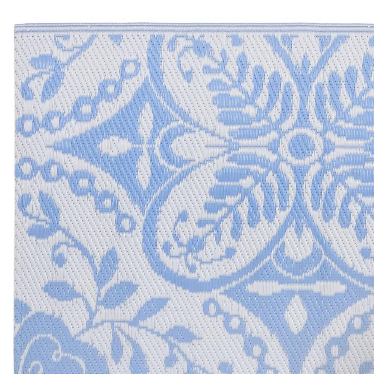 VIDAXL Tapis d'exterieur ARAKIL bleu azure 140x200 cm PP