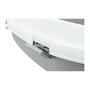 Voir la diapositive 4 : Trixie TRIXIE Bac a litiere Primo, avec rebord - XXL - 56 x 25 x 71 cm - Gris et blanc - Pour chat