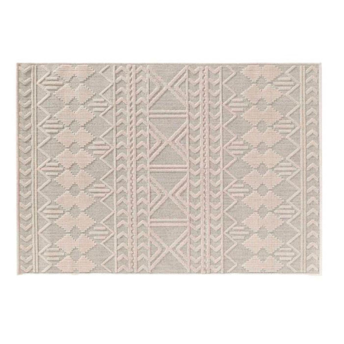 Paris Prix Tapis Déco Tissé  Valam  120x170cm Naturel
