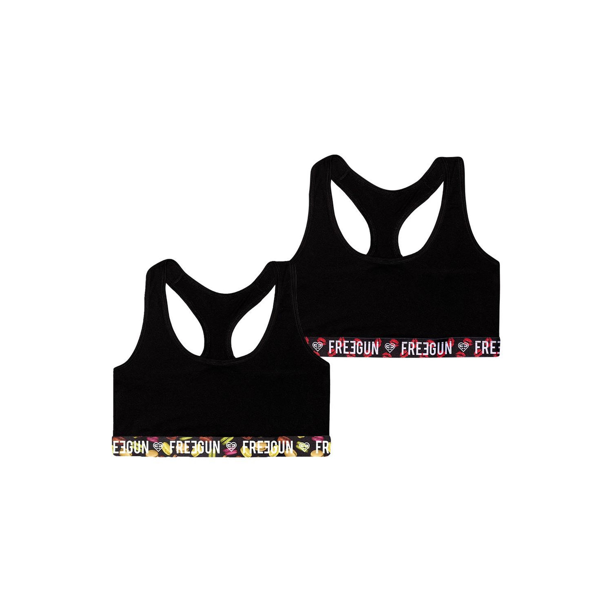 Voir la diapositive 1 : FREEGUN Lot de 2 Brassières fille Best Of Anniversary Fun