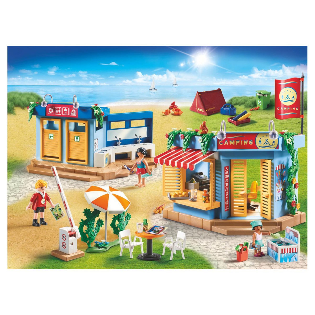 PLAYMOBIL 70087 - Family Fun - Grand camping 