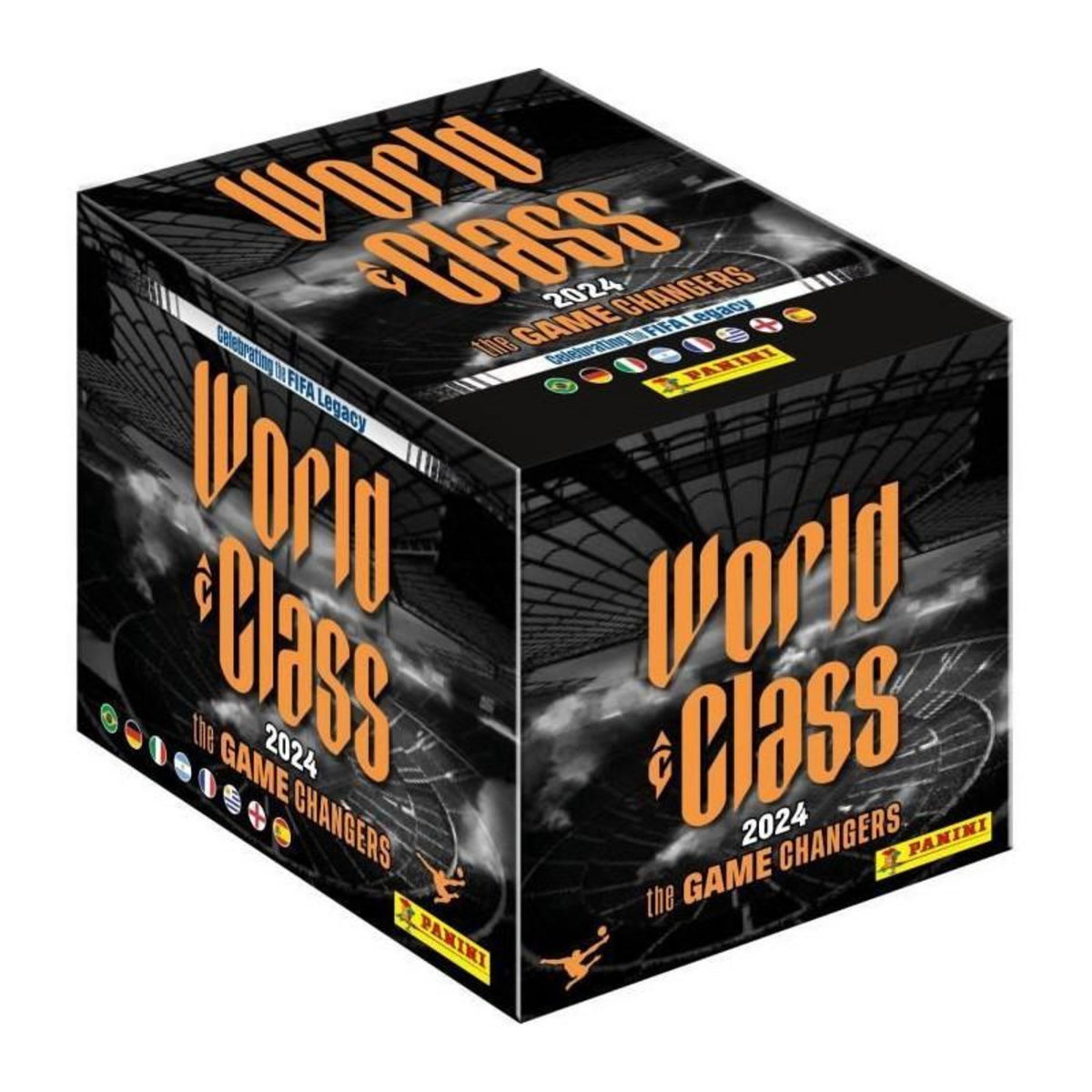 Panini Box de 36 pochettes - PANINI - FIFA WORLD CLASS 2024 STICKERS - Contient 180 stickers