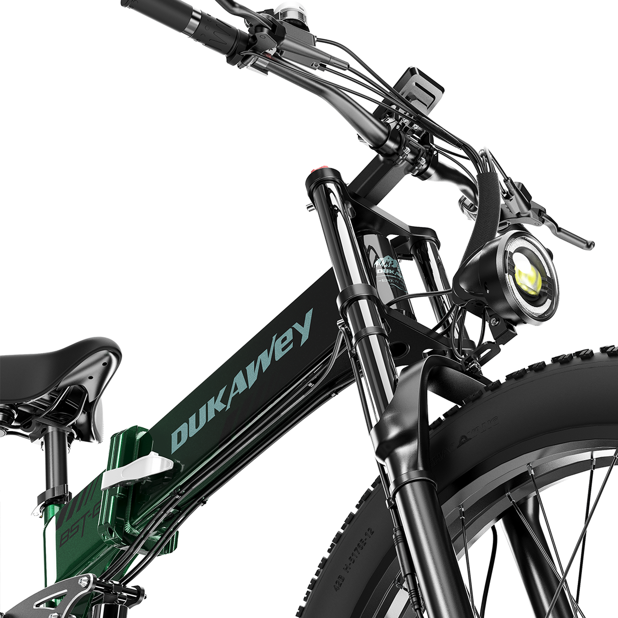 Voir la diapositive 5 : DUKAWEY Vélo électrique Dukawey BST-6