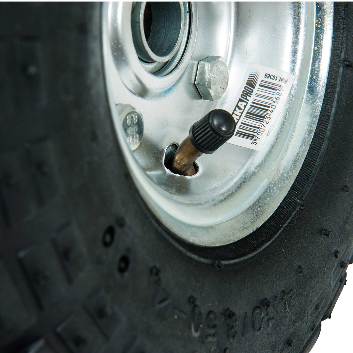 WERKAPRO Roues gonflable Ø 260 20 mm axe déporté 2 pièces WERKA PRO  20 mm axe déporté 20 mm axe déporté