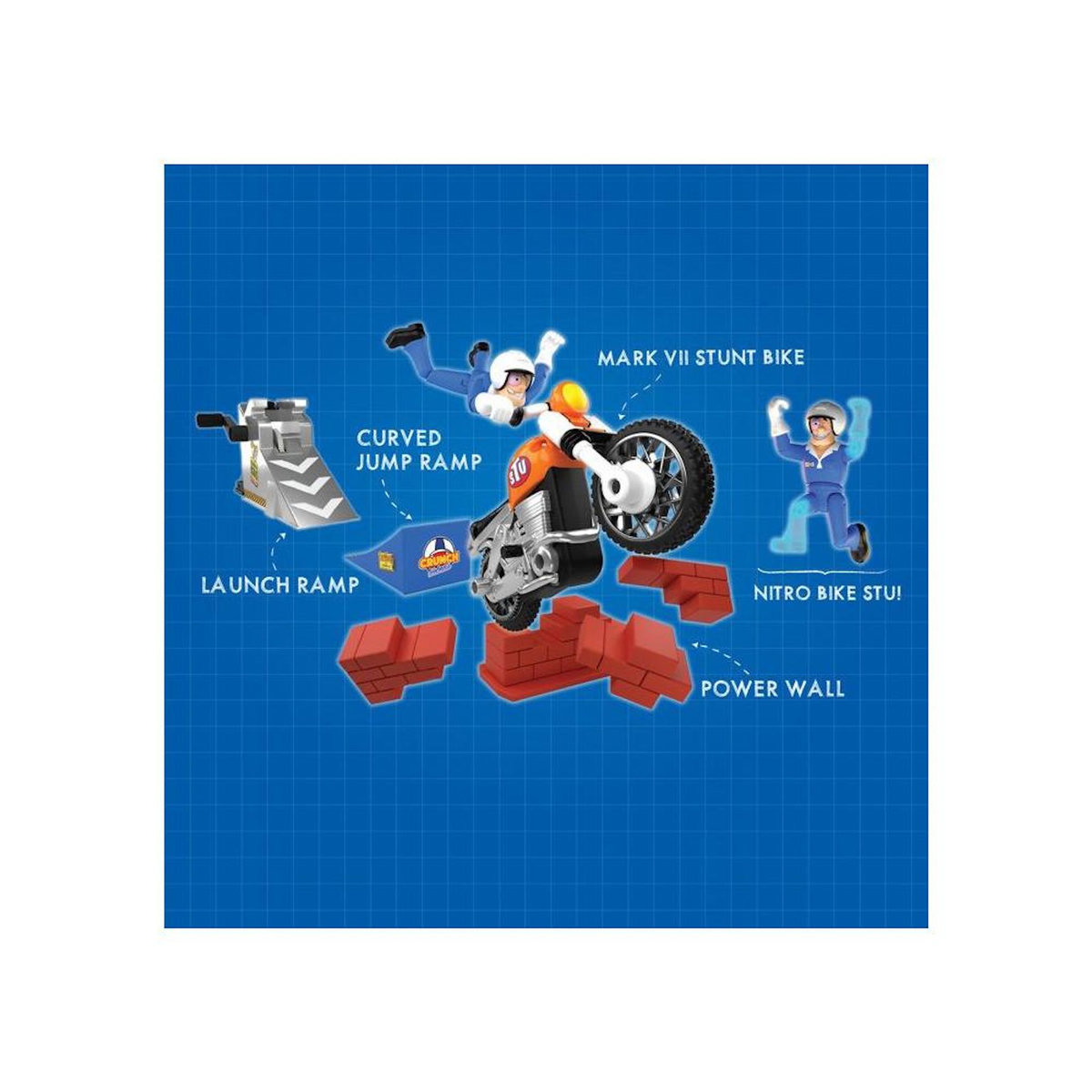 BANDAI Moto Nitro Boost - BANDAI - Stuntman Stu - COSS8201