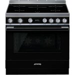 SMEG Piano de cuisson induction CPF9IPBL